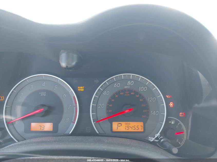 2010 Toyota Corolla S VIN: 1NXBU4EE8AZ276621 Lot: 43346089