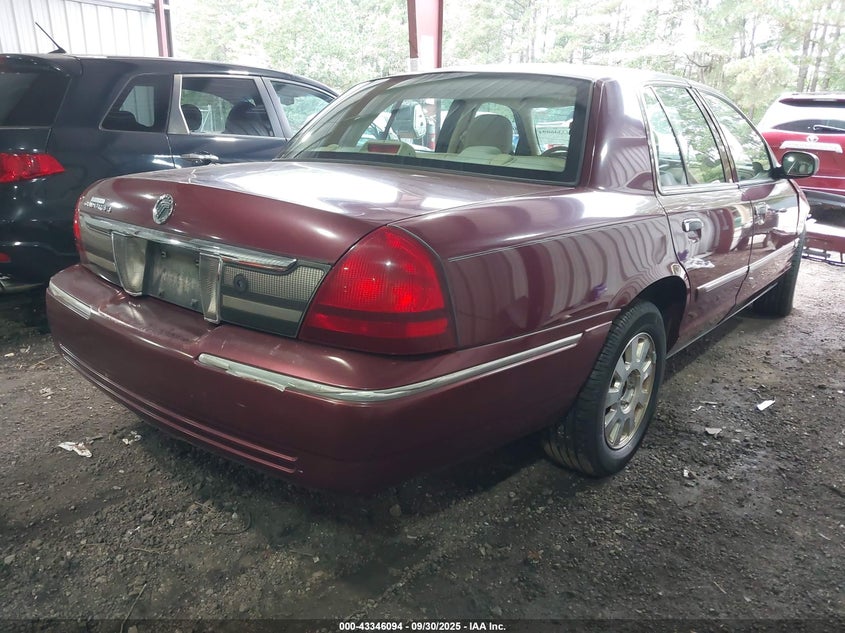 2MEHM75VX6X622960 2006 MERCURY GRAND MARQUIS photo no. 4
