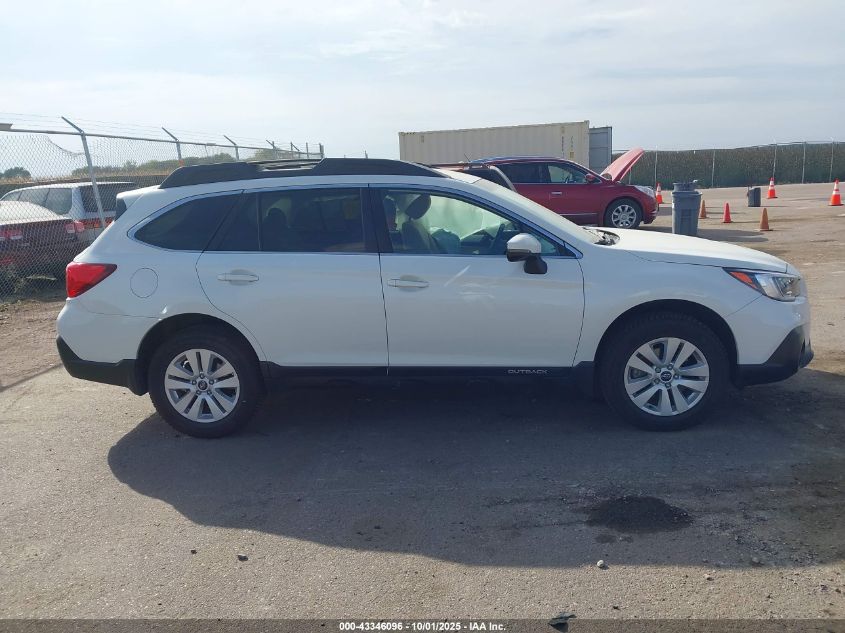2019 Subaru Outback 2.5I Premium VIN: 4S4BSAFC3K3382693 Lot: 43346096