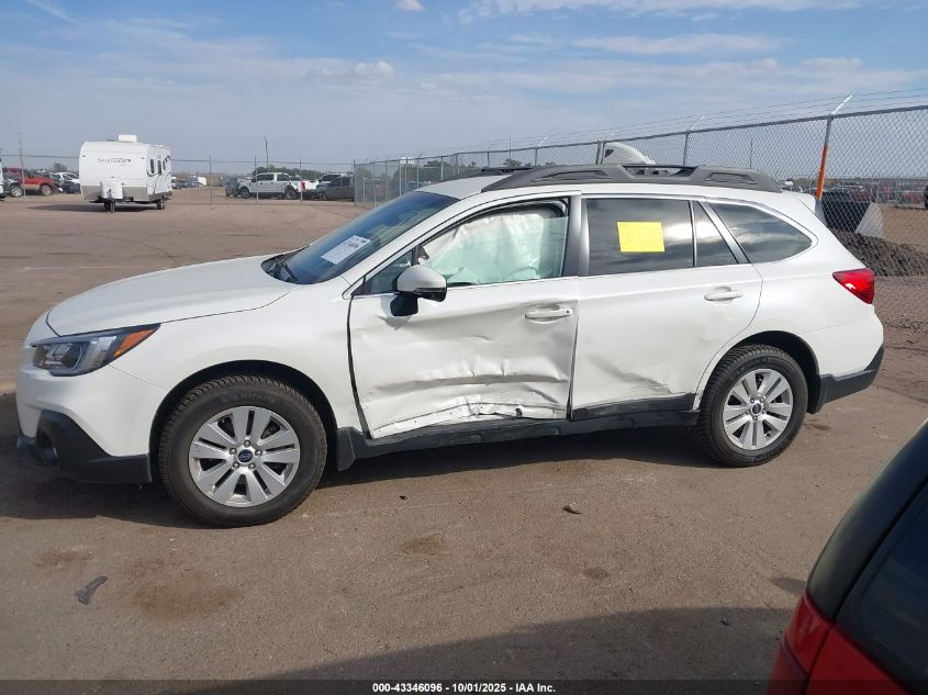 2019 Subaru Outback 2.5I Premium VIN: 4S4BSAFC3K3382693 Lot: 43346096