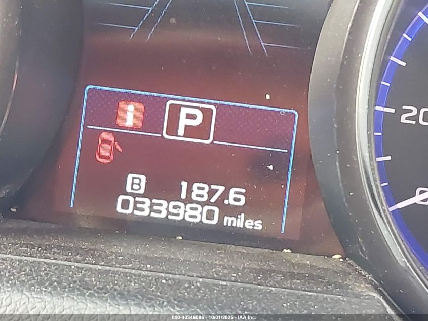 2019 Subaru Outback 2.5I Premium VIN: 4S4BSAFC3K3382693 Lot: 43346096