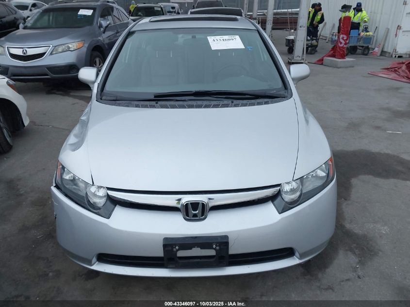 2008 Honda Civic Ex-L VIN: 2HGFA16968H310018 Lot: 43346097