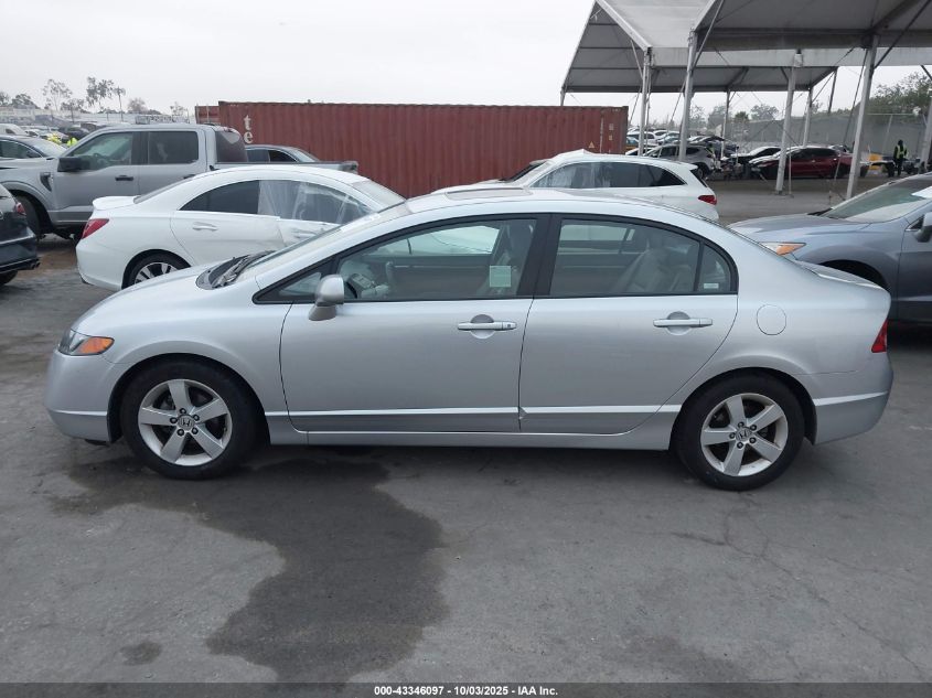 2008 Honda Civic Ex-L VIN: 2HGFA16968H310018 Lot: 43346097