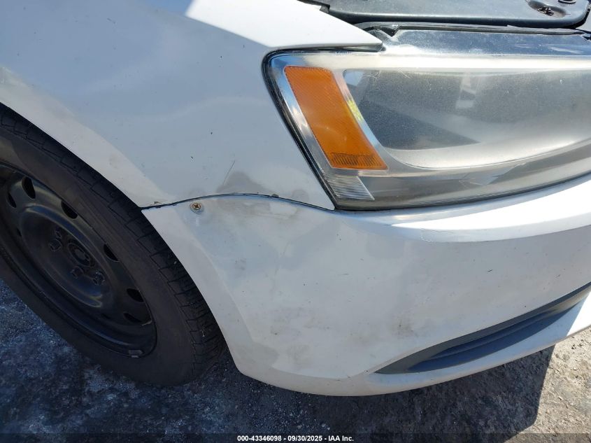 2012 Volkswagen Jetta 2.0L S VIN: 3VW2K7AJ0CM348964 Lot: 43346098