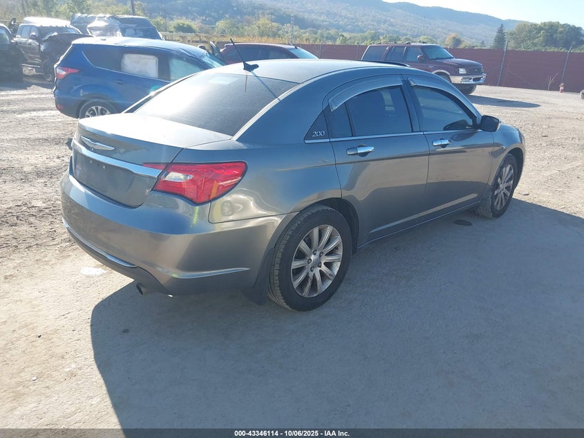 1C3CCBBB7DN593545 2013 CHRYSLER 200 photo no. 4