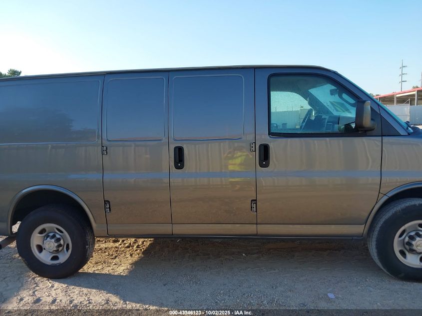 2020 Chevrolet Express Cargo Rwd 2500 Regular Wheelbase Wt VIN: 1GCWGAFP7L1255713 Lot: 43346123