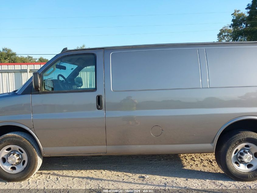 2020 Chevrolet Express Cargo Rwd 2500 Regular Wheelbase Wt VIN: 1GCWGAFP7L1255713 Lot: 43346123