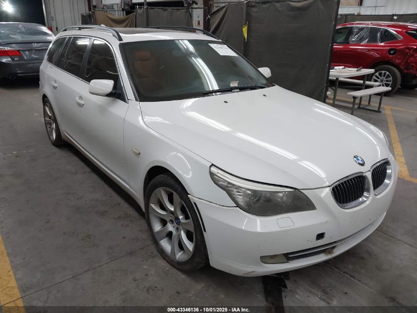 2008 BMW 535Xi VIN: WBAPT73588CX01768 Lot: 43346136