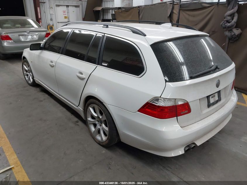 2008 BMW 535Xi VIN: WBAPT73588CX01768 Lot: 43346136