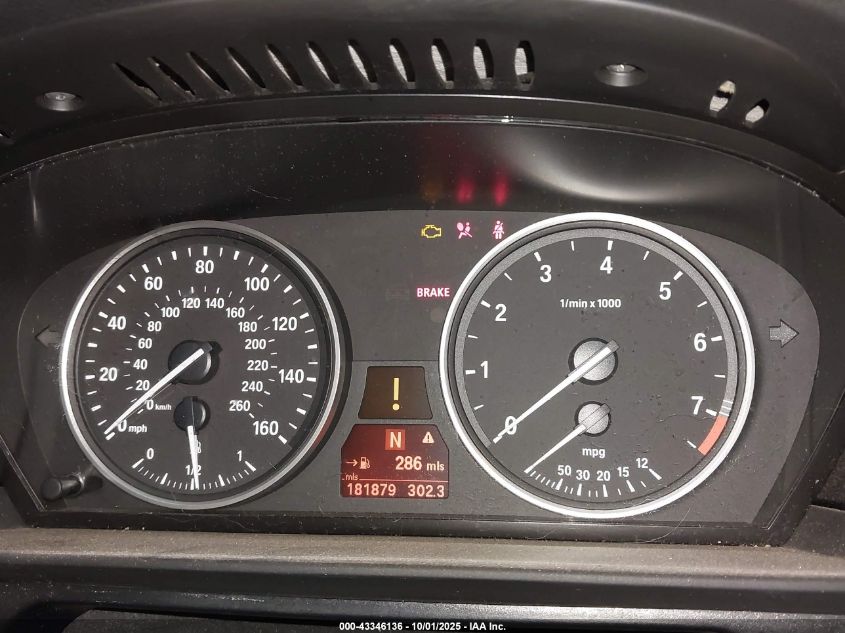 2008 BMW 535Xi VIN: WBAPT73588CX01768 Lot: 43346136