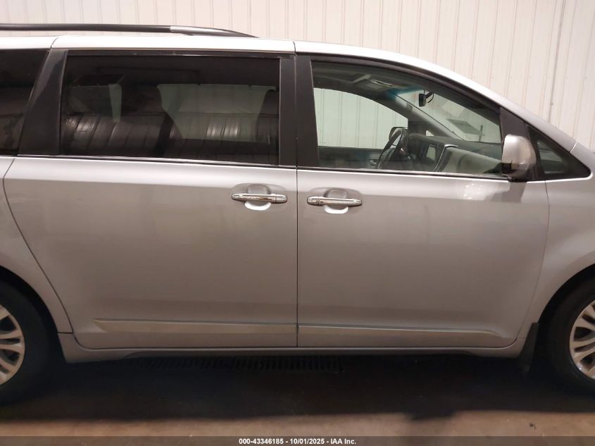 2016 Toyota Sienna Xle 8 Passenger VIN: 5TDYK3DC7GS730188 Lot: 43346185