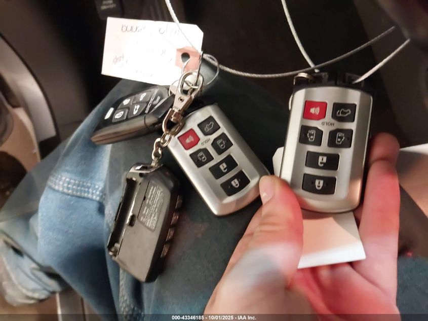 2016 Toyota Sienna Xle 8 Passenger VIN: 5TDYK3DC7GS730188 Lot: 43346185