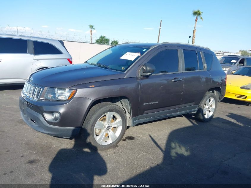 2015 Jeep Compass Sport VIN: 1C4NJDBB4FD282749 Lot: 43346192