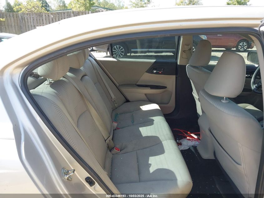 2016 Honda Accord Lx VIN: 1HGCR2F3XGA092885 Lot: 43346193