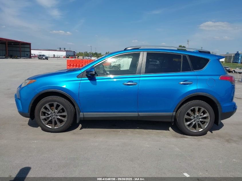 2017 Toyota Rav4 Limited VIN: JTMDFREV8HD206826 Lot: 43346198