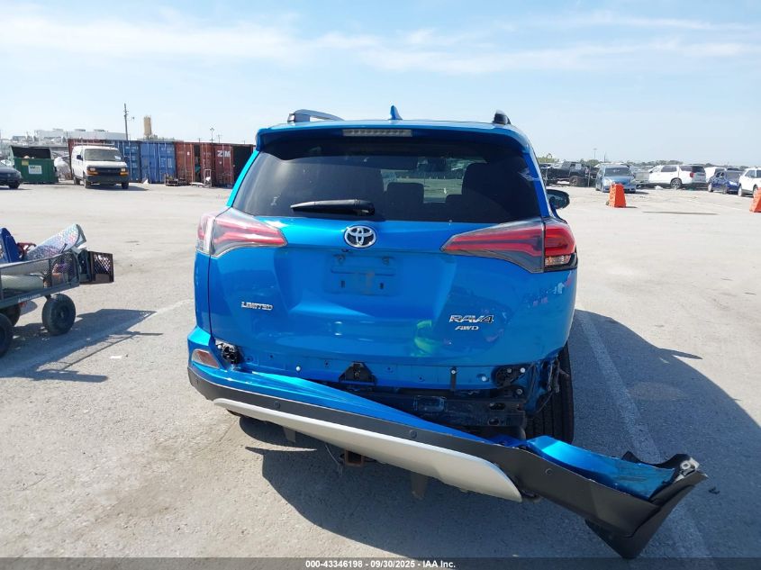 2017 Toyota Rav4 Limited VIN: JTMDFREV8HD206826 Lot: 43346198