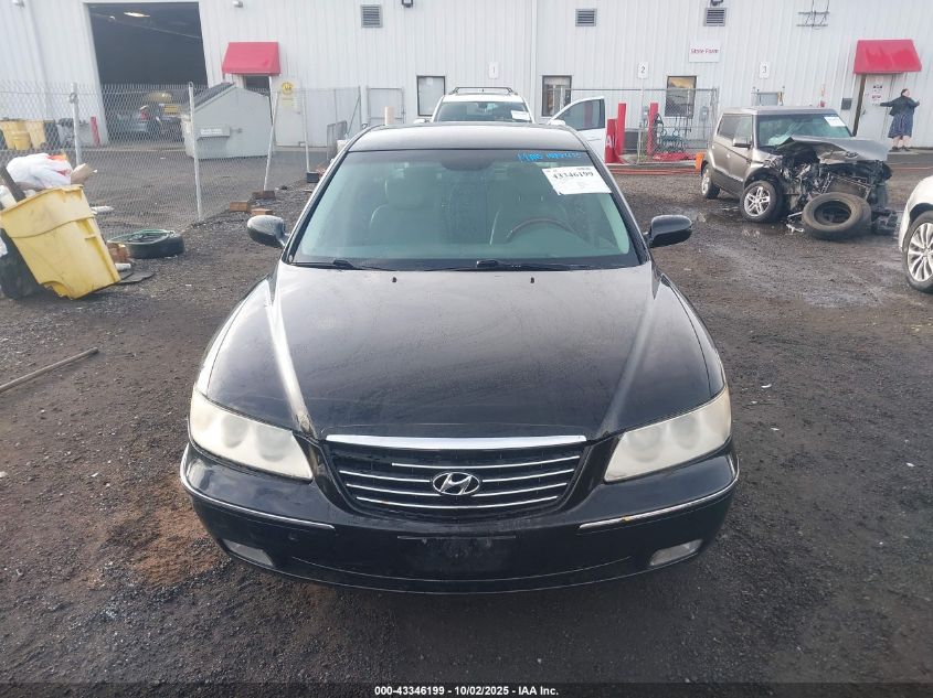 2006 Hyundai Azera Limited/Se VIN: KMHFC46F96A053850 Lot: 43346199