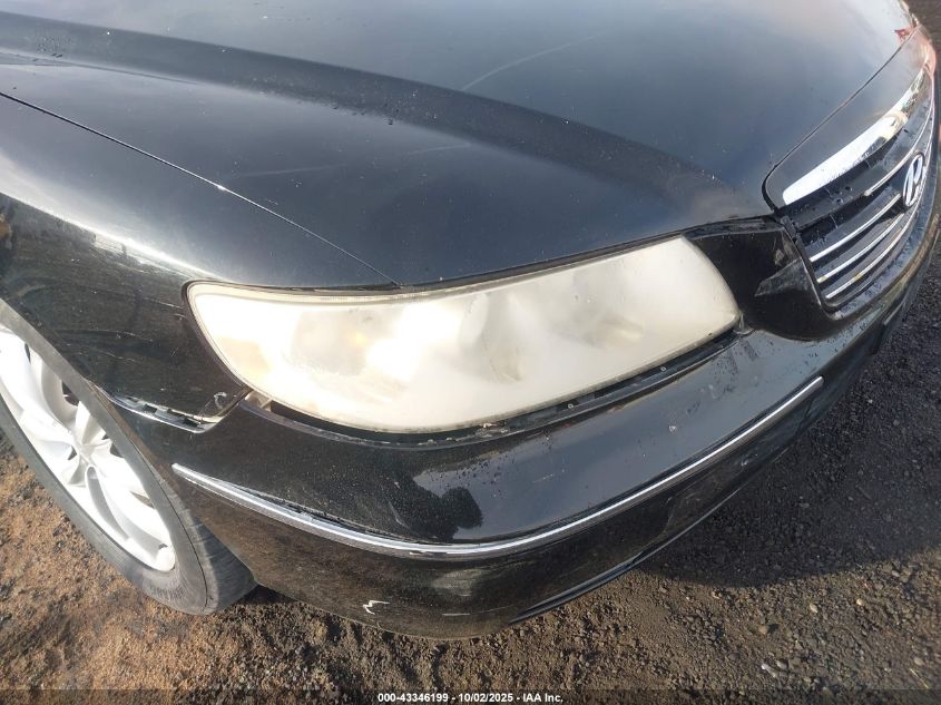 2006 Hyundai Azera Limited/Se VIN: KMHFC46F96A053850 Lot: 43346199