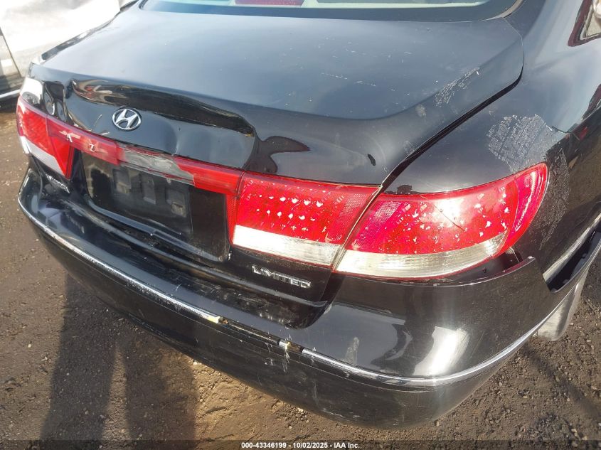 2006 Hyundai Azera Limited/Se VIN: KMHFC46F96A053850 Lot: 43346199