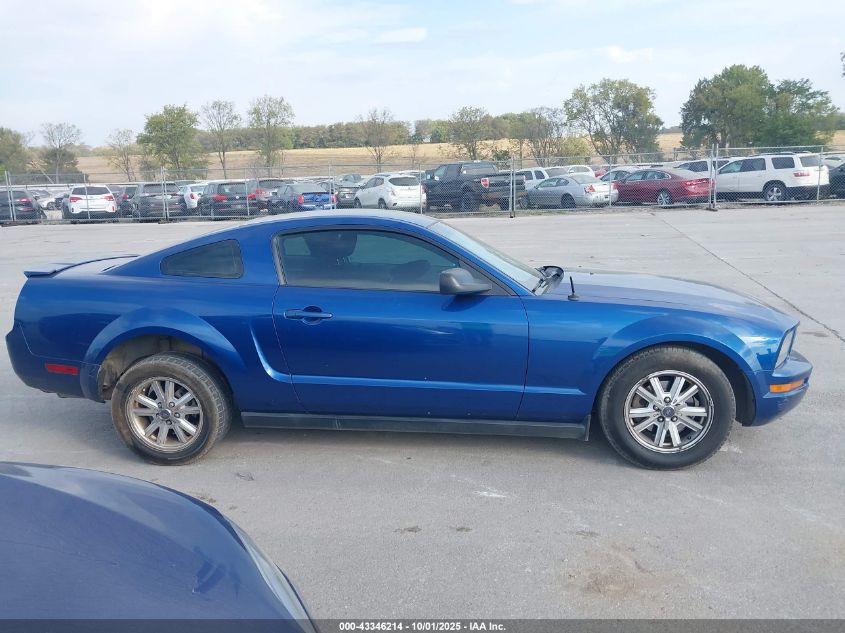 2007 Ford Mustang V6 Deluxe/V6 Premium VIN: 1ZVFT80N275244559 Lot: 43346214