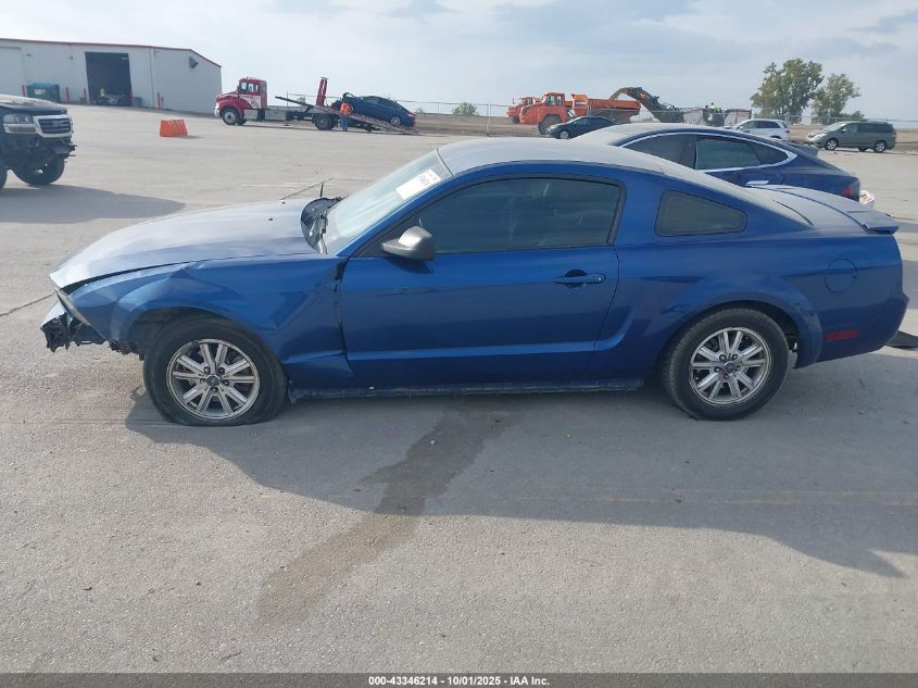 2007 Ford Mustang V6 Deluxe/V6 Premium VIN: 1ZVFT80N275244559 Lot: 43346214