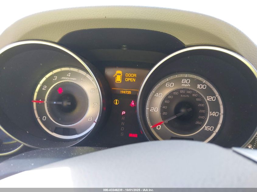 2012 Acura Mdx VIN: 2HNYD2H26CH534039 Lot: 43346239