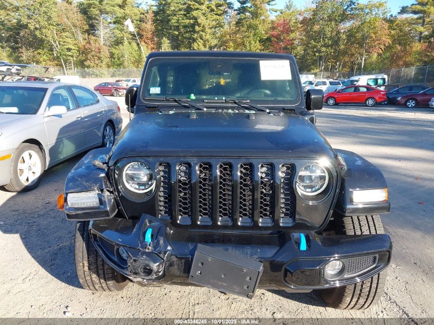 2021 Jeep Wrangler 4Xe Unlimited High Altitude 4X4 VIN: 1C4JJXP60MW771792 Lot: 43346245