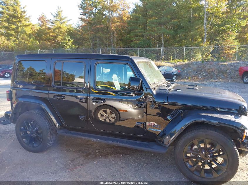 2021 Jeep Wrangler 4Xe Unlimited High Altitude 4X4 VIN: 1C4JJXP60MW771792 Lot: 43346245