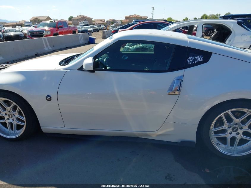 2010 Nissan 370Z VIN: JN1AZ4EH6AM506459 Lot: 43346250