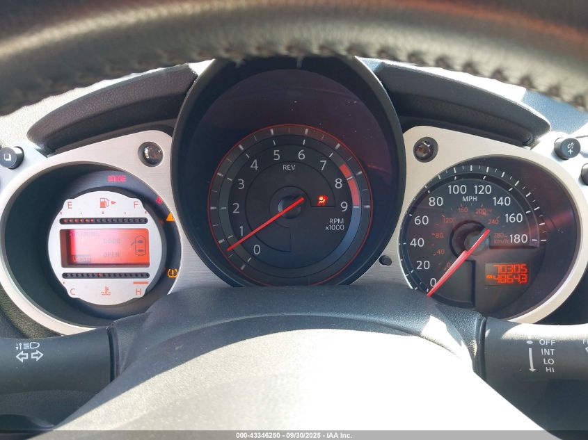 2010 Nissan 370Z VIN: JN1AZ4EH6AM506459 Lot: 43346250