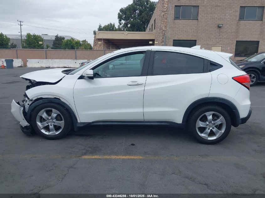 2016 Honda Hr-V Ex VIN: 3CZRU5H58GM725646 Lot: 43346256