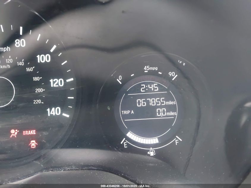 2016 Honda Hr-V Ex VIN: 3CZRU5H58GM725646 Lot: 43346256