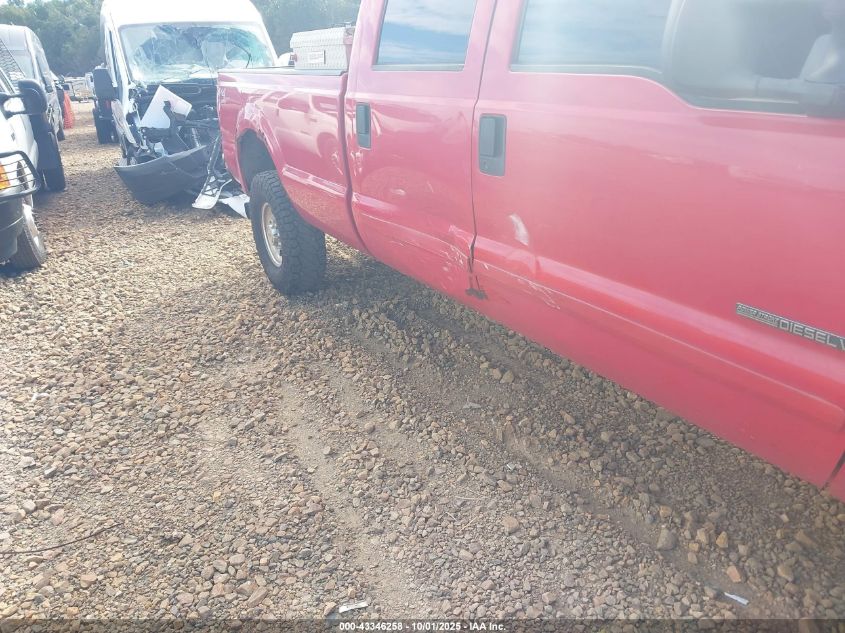 2002 Ford F-350 Lariat/Xl/Xlt VIN: 1FTSW31FX2EA21911 Lot: 43346258