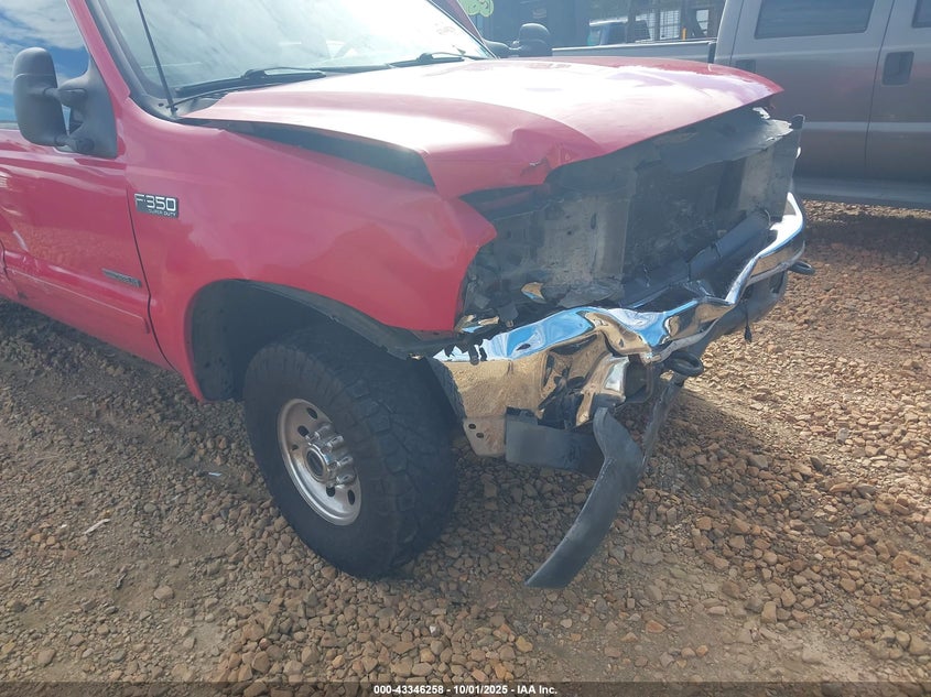 2002 Ford F-350 Lariat/Xl/Xlt VIN: 1FTSW31FX2EA21911 Lot: 43346258