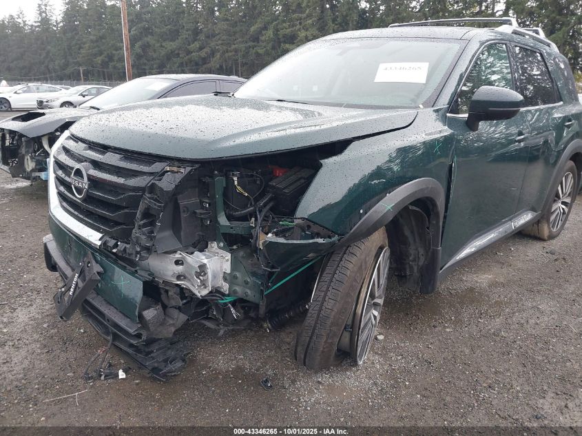 2022 Nissan Pathfinder Platinum 4Wd VIN: 5N1DR3DK8NC227751 Lot: 43346265