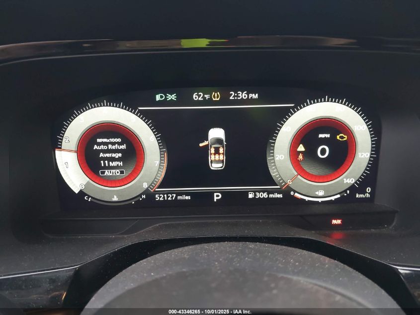 2022 Nissan Pathfinder Platinum 4Wd VIN: 5N1DR3DK8NC227751 Lot: 43346265