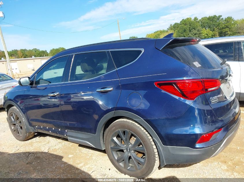 2017 Hyundai Santa Fe Sport 2.0T Ultimate VIN: 5XYZW4LA9HG465013 Lot: 43346270