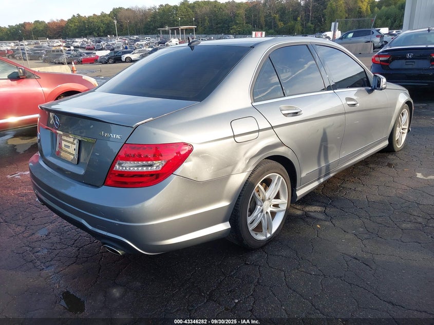 2013 MERCEDES-BENZ C 300 SPORT 4MATIC WDDGF8AB5DR280310