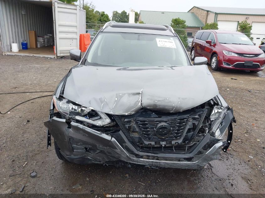 2017 Nissan Rogue Sv VIN: JN8AT2MV0HW018329 Lot: 43346300