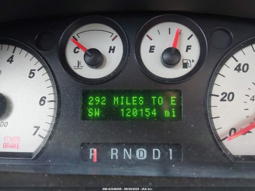 2005 Mercury Sable Ls VIN: 1MEFM55S25A616580 Lot: 43346305