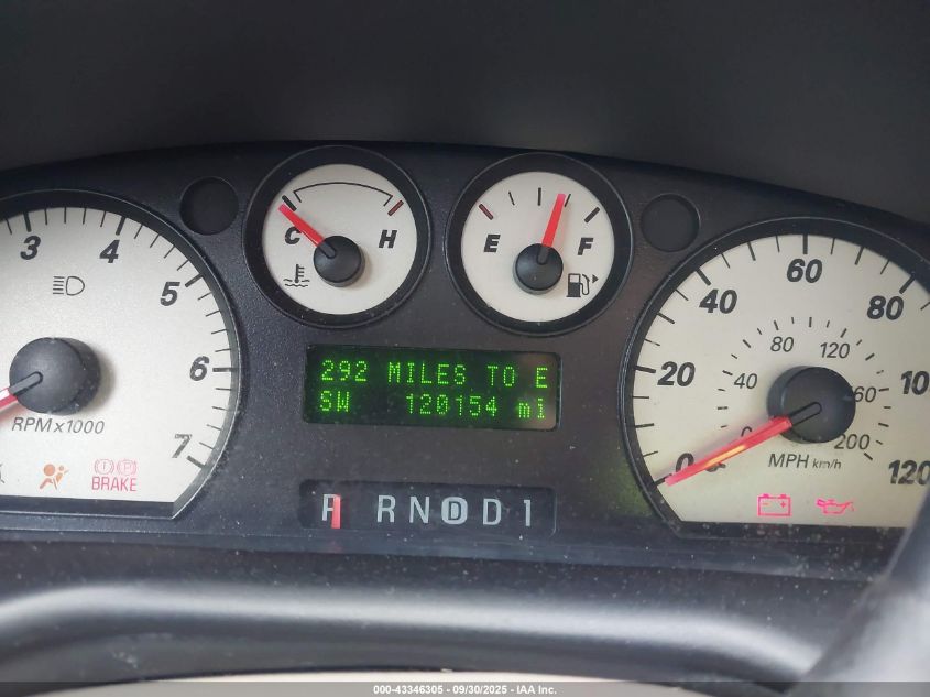 2005 Mercury Sable Ls VIN: 1MEFM55S25A616580 Lot: 43346305