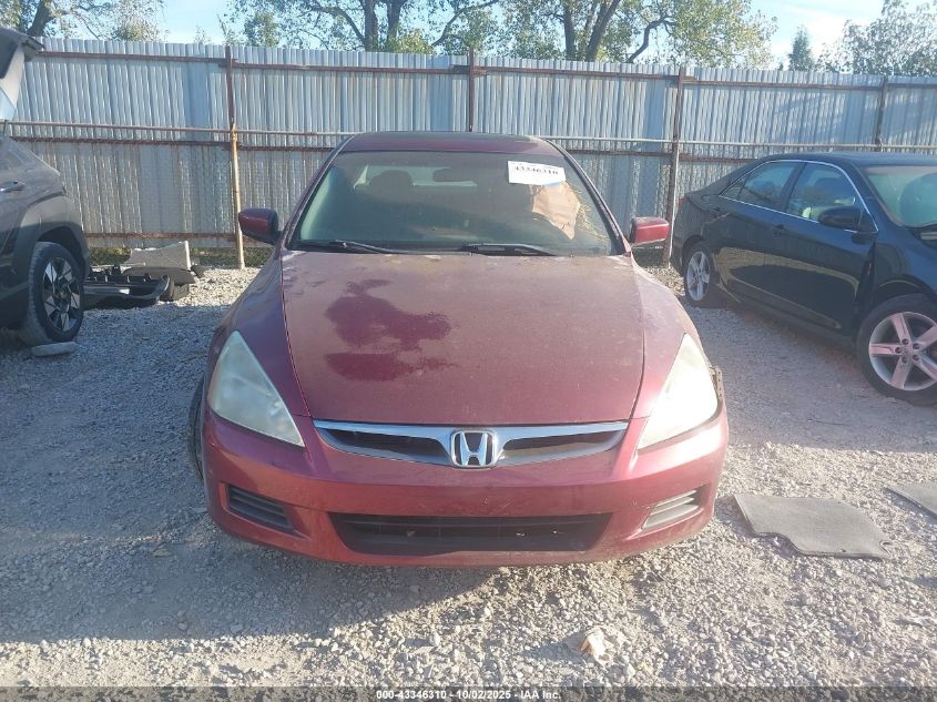 2006 Honda Accord 3.0 Ex VIN: 1HGCM66806A053075 Lot: 43346310