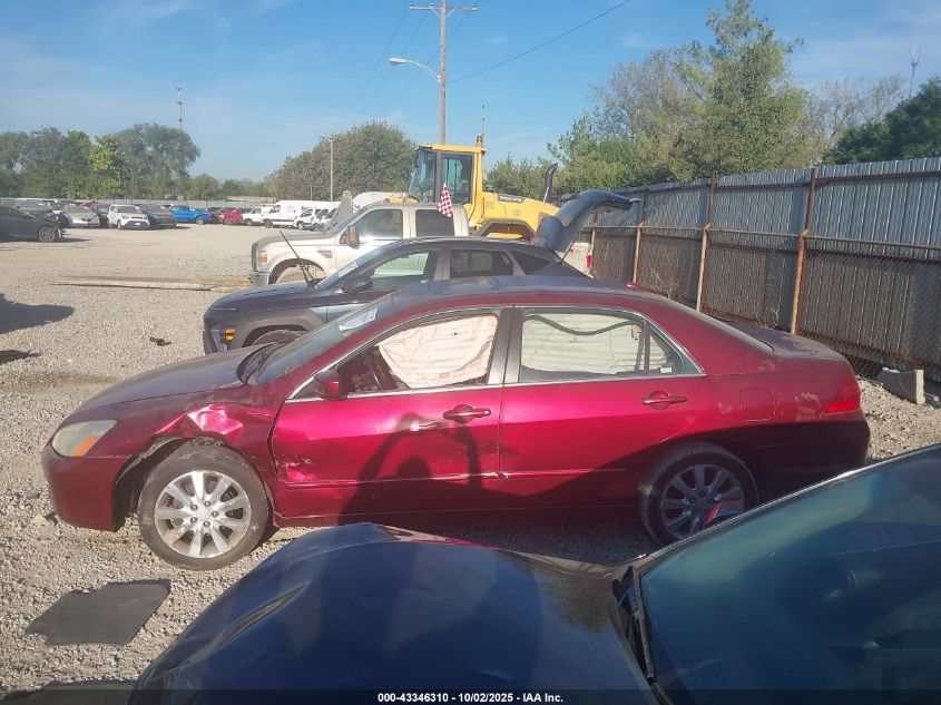 2006 Honda Accord 3.0 Ex VIN: 1HGCM66806A053075 Lot: 43346310