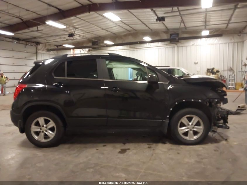 2015 Chevrolet Trax Lt VIN: KL7CJRSB9FB062875 Lot: 43346326