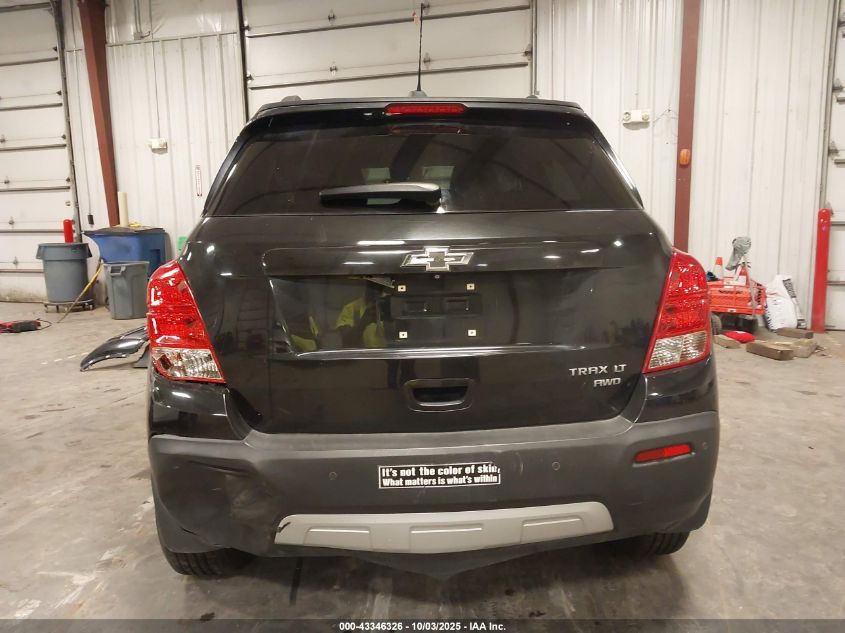 2015 Chevrolet Trax Lt VIN: KL7CJRSB9FB062875 Lot: 43346326