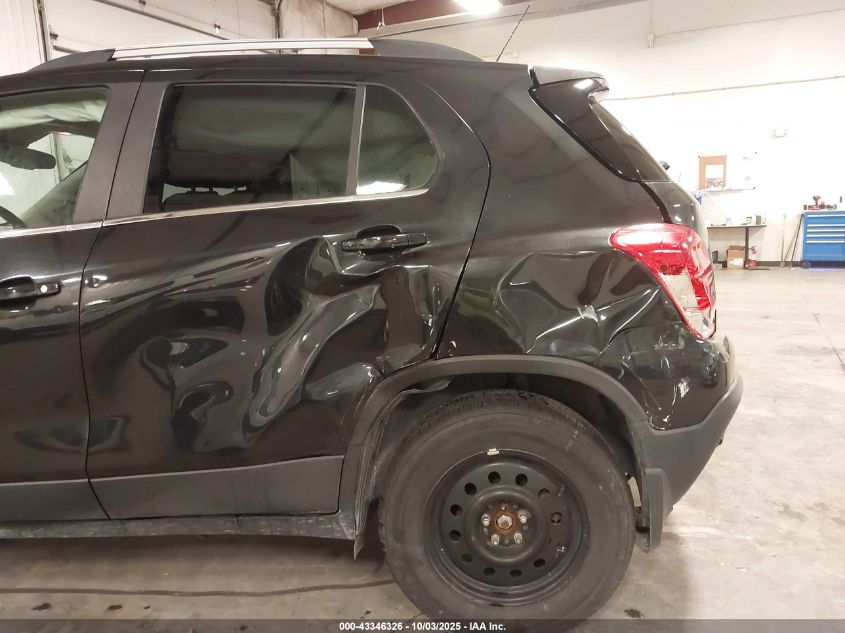 2015 Chevrolet Trax Lt VIN: KL7CJRSB9FB062875 Lot: 43346326