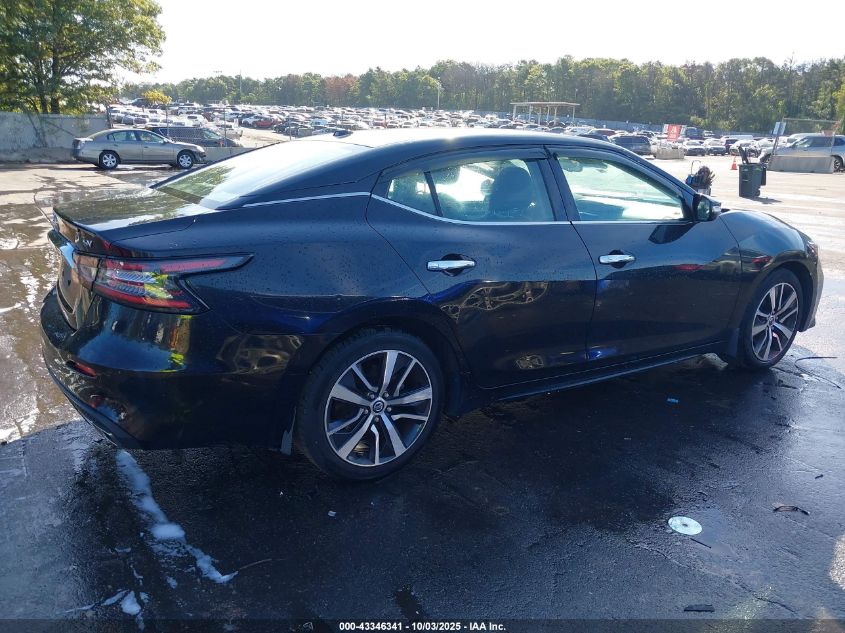 2020 Nissan Maxima Sv Xtronic Cvt VIN: 1N4AA6CV7LC366123 Lot: 43346341