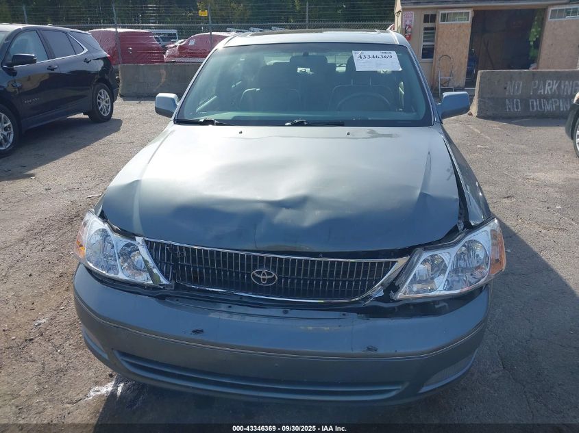 2000 Toyota Avalon Xls VIN: 4T1BF28B4YU021555 Lot: 43346369