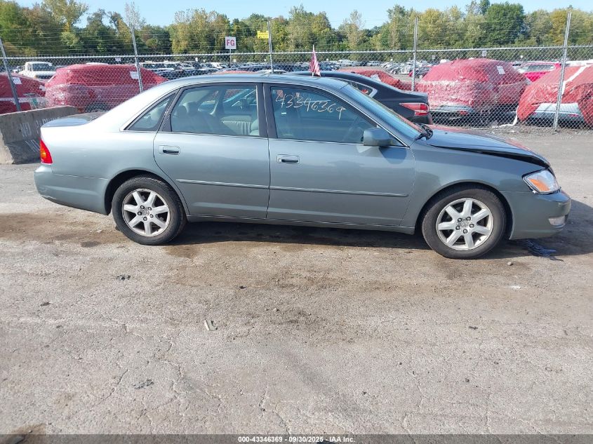 2000 Toyota Avalon Xls VIN: 4T1BF28B4YU021555 Lot: 43346369