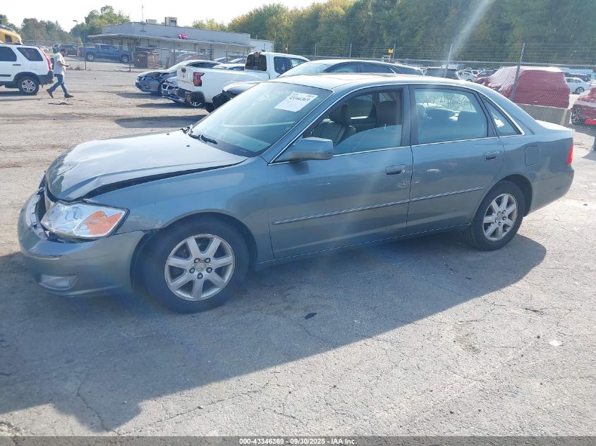 2000 Toyota Avalon Xls VIN: 4T1BF28B4YU021555 Lot: 43346369